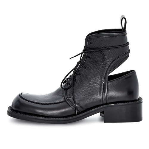 Combat Sandal Boots “BLACK”