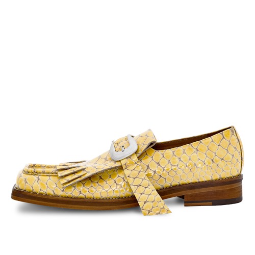 Buckle Loafers “YELLOW”