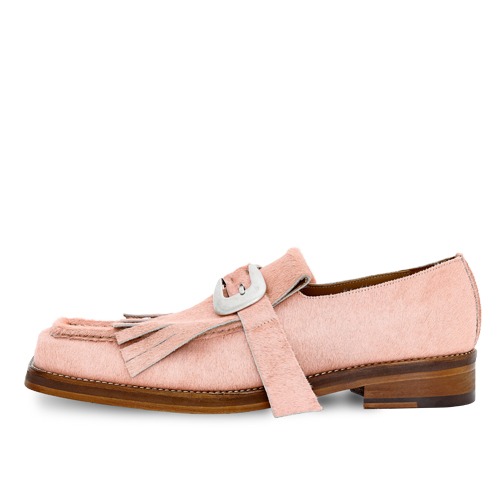 Buckle Loafers “PINK”